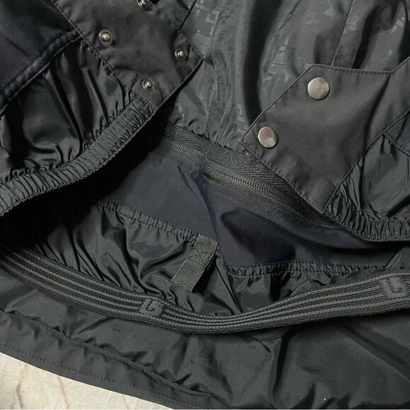 BURTON Dry Ride Black Jacket Snowboard Ski Winter Removable Hood Size Small - Picture 12 of 13